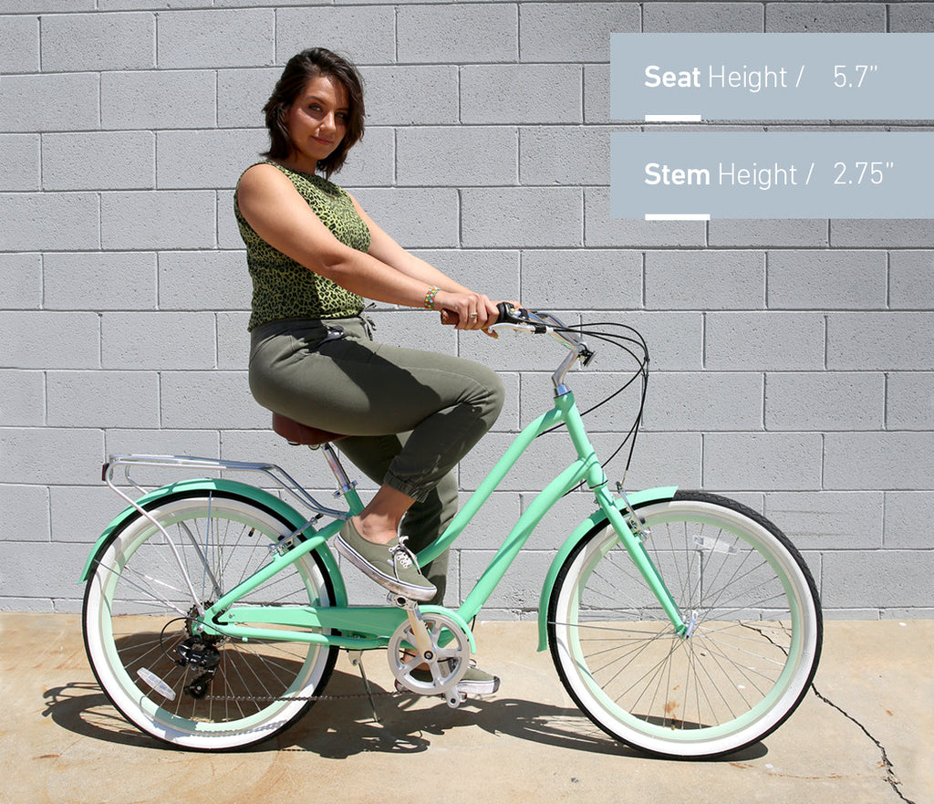 sixthreezero NEW EVRYjourney Women's 26" 7-Speed Speed Step-Through Touring Hybrid Bicycle — product view 48