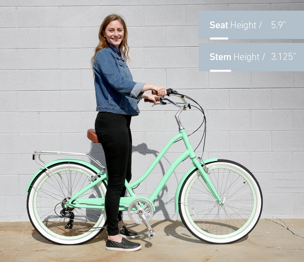 sixthreezero EVRYjourney Women's 26" Single Speed Step-Through Touring Hybrid Bicycle — product view 130
