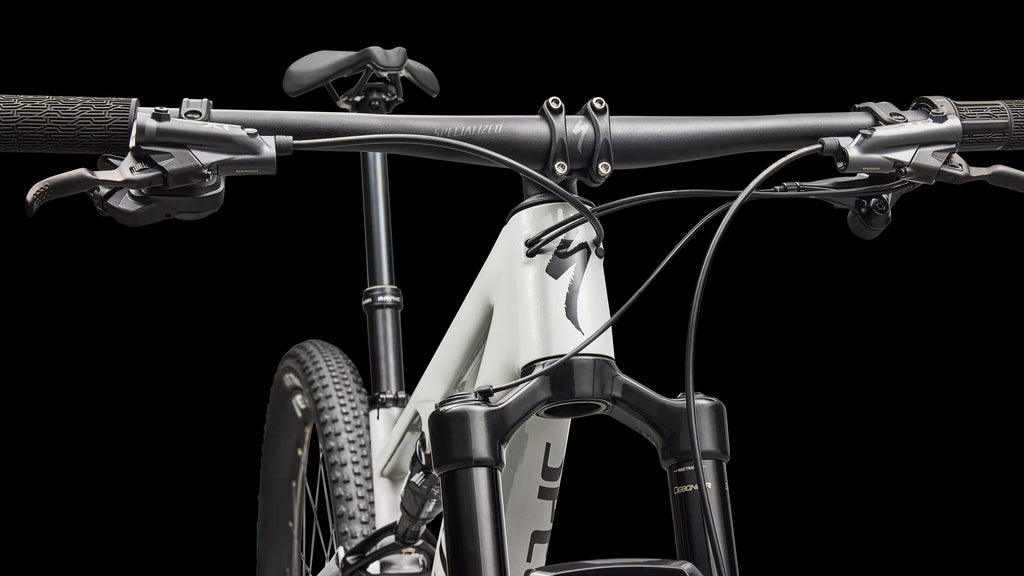 Epic 8 Expert - Shimano XT Di2, RockShox Select+ (2026) — Gloss Dolomite Metallic / Obsidian — detail 50