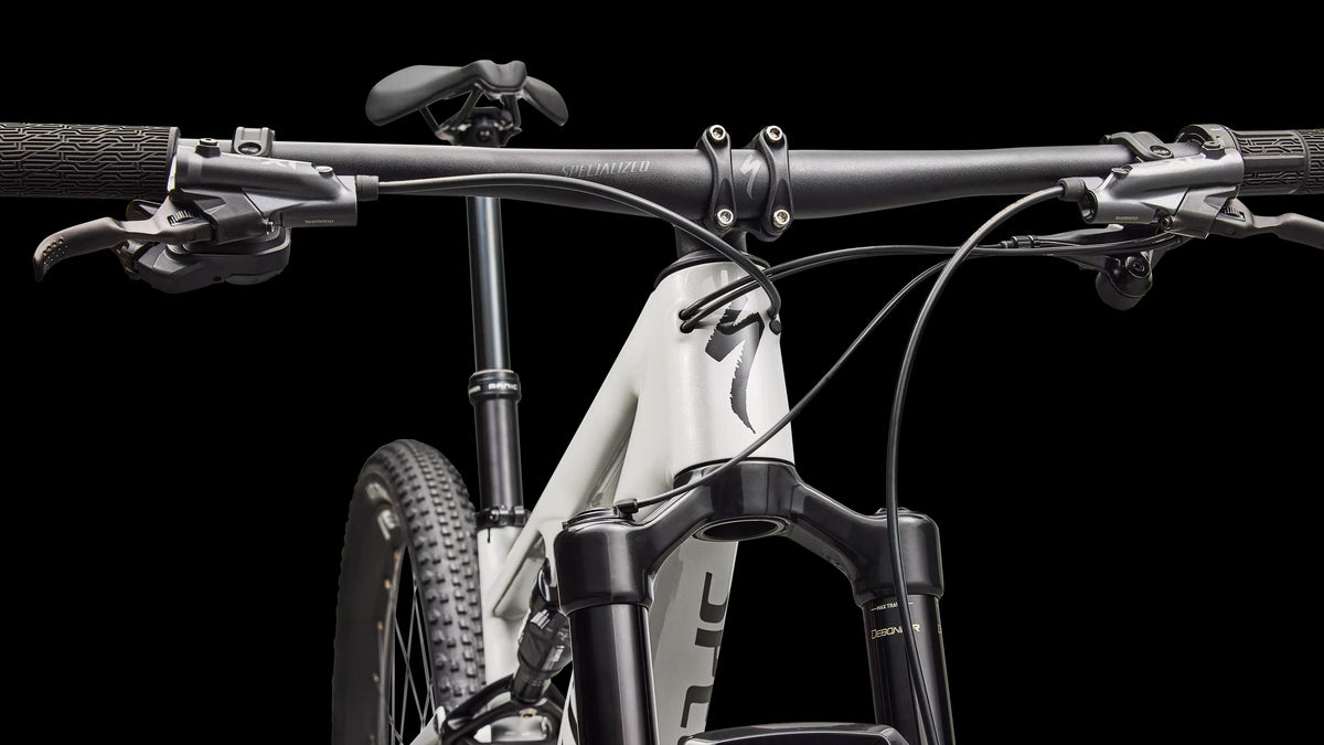 Epic 8 Expert - Shimano XT Di2, RockShox Select+ (2026) — Gloss Dolomite Metallic / Obsidian — detail 50