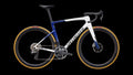 Tarmac SL9 S-Level - SRAM RED AXS (2027) — Gloss White / Majesty Blue Metallic / Black — side view
