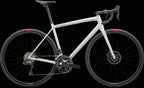 Aethos Comp - Shimano 105 Di2 (2024) — Gloss Dune White Metallic Spruce — side view