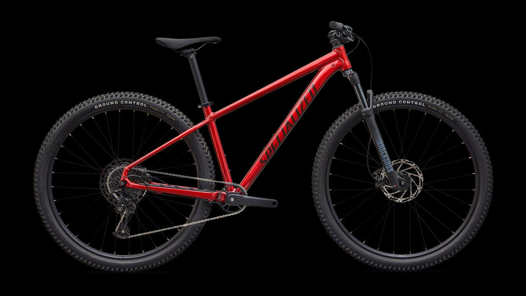 Rockhopper Comp (2027) — Gloss Cayenne Metallic / Stallion Metallic — side view