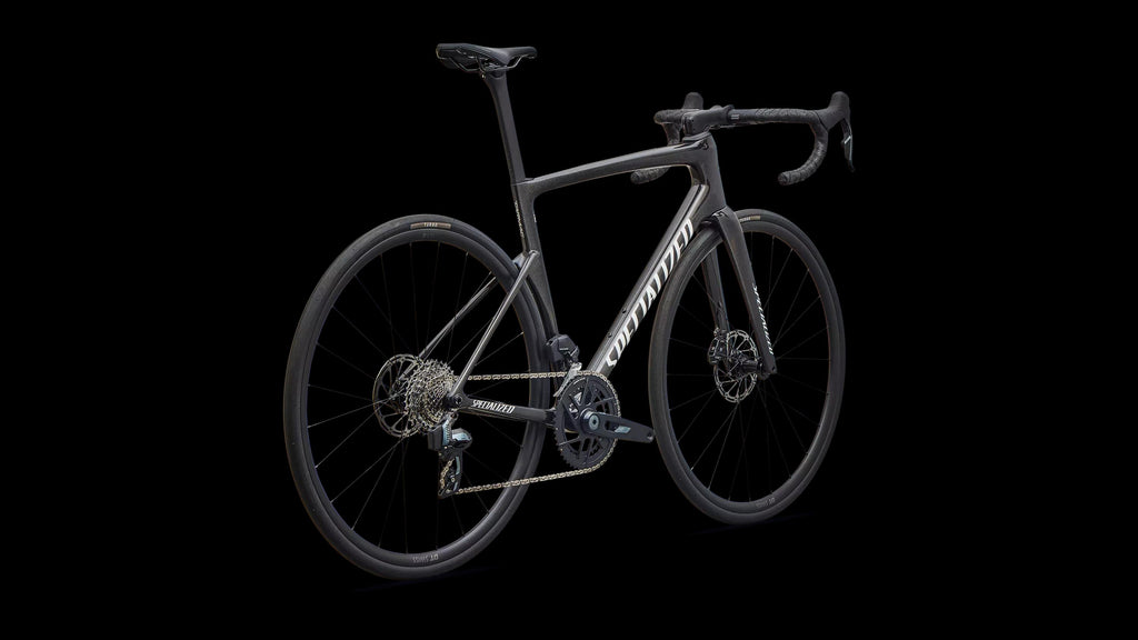 Tarmac SL9 Comp - SRAM Rival AXS (2027) — Gloss Charcoal Tint / Dolomite Metallic — detail 30