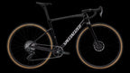 Crux 5 Comp - SRAM Rival XPLR (2027) — Obsidian Metallic/Dune White — side view