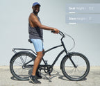 sixthreezero EVRYjourney Men's 7 Speed Touring Hybrid Bike — product view 144