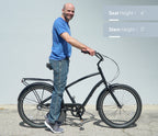 sixthreezero EVRYjourney Men's 26" 21 Speed Steel Sport Hybrid Cruiser Bicycle — product view 21