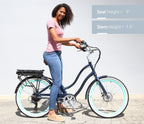 sixthreezero EVRYjourney Women's 26" 500W 7 Speed Electric Hybrid Bicycle — product view 63