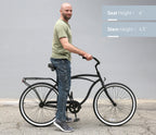 sixthreezero Around the Block Men's 26" 3 Speed Cruiser Bicycle — product view 113