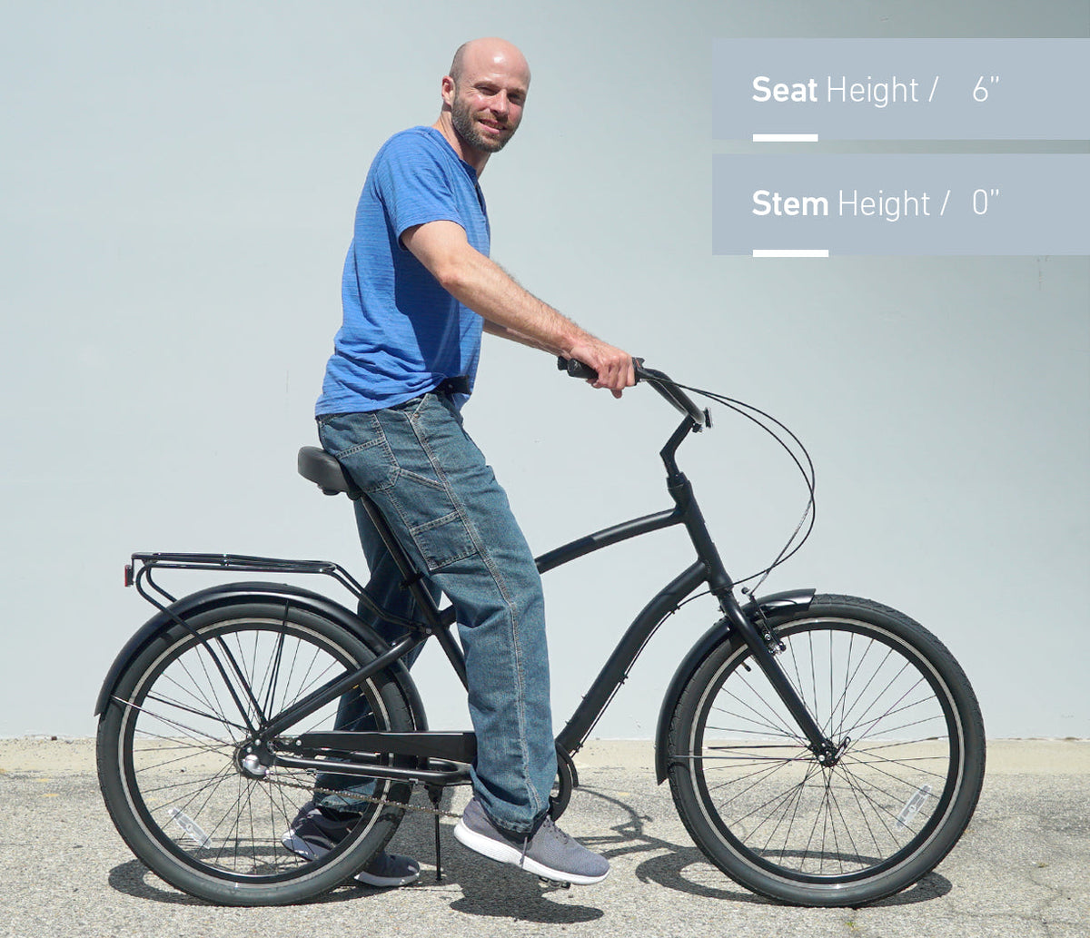 sixthreezero EVRYjourney Men's 26" 7 Speed Steel Touring Hybrid Bicycle — product view 30