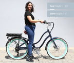 sixthreezero EVRYjourney Women's 26" 500W 7 Speed Electric Hybrid Bicycle — product view 51