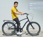 sixthreezero NEW EVRYjourney Men's 26" 7-Speed Sport Hybrid Cruiser Bicycle — product view 34