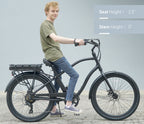 sixthreezero EVRYjourney Men's 26" 500W 7 Speed Electric Hybrid Bicycle — product view 24