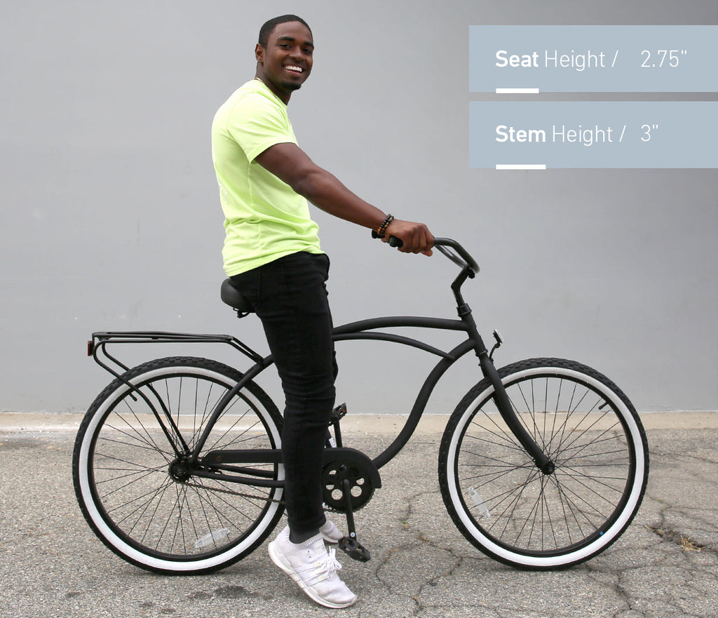 sixthreezero Around the Block Men's 26" 21 Speed Cruiser Bicycle — product view 103