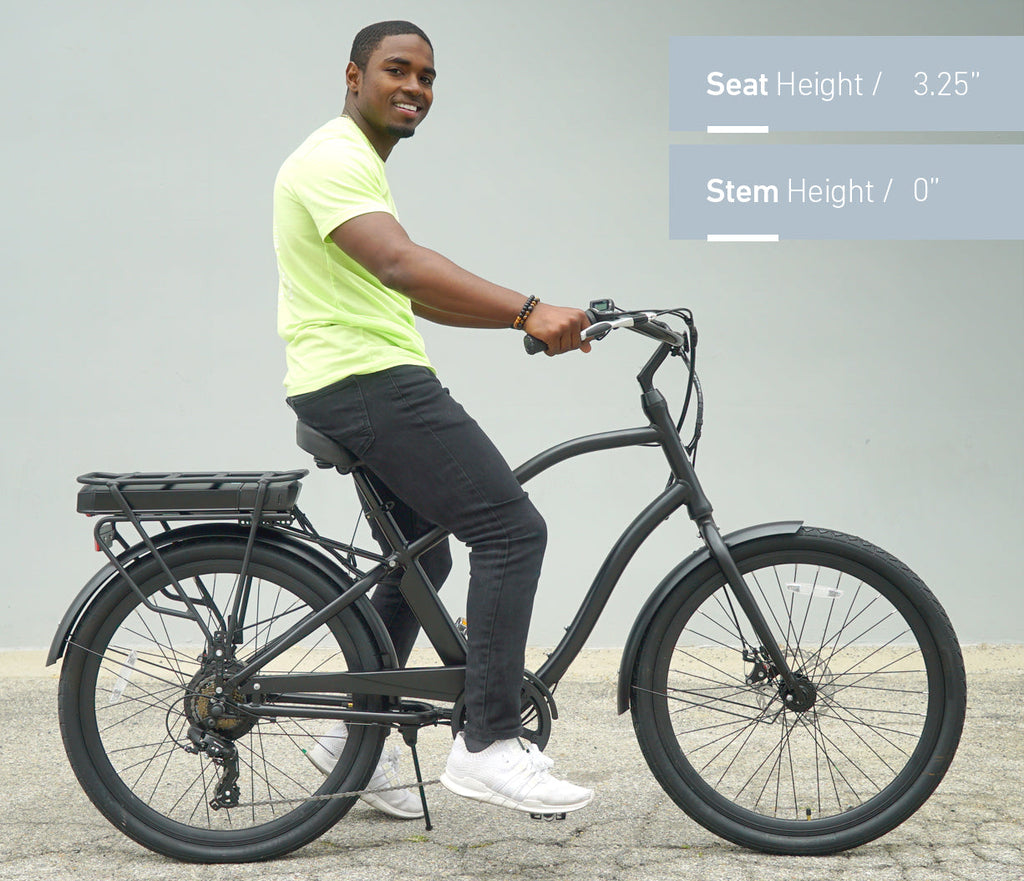 sixthreezero EVRYjourney Men's 26" 500W 7 Speed Electric Hybrid Bicycle — product view 26