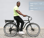 sixthreezero Around the Block Men's 26" 500W 7 Speed Electric Beach Cruiser Bicycle — product view 24