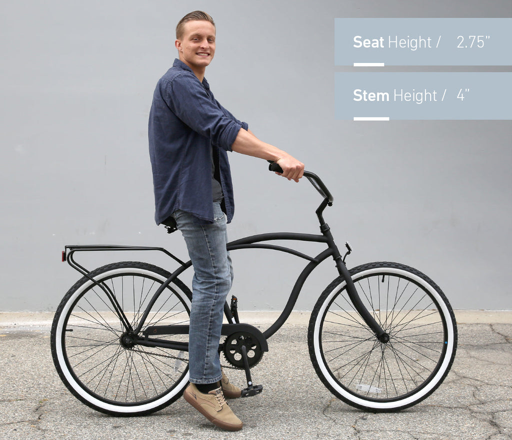 sixthreezero Around the Block Men's 26" 21 Speed Cruiser Bicycle — product view 105