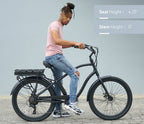 sixthreezero EVRYjourney Men's 26" 500W 7 Speed Electric Hybrid Bicycle — product view 30