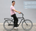 sixthreezero Around the Block Men's 26" 3 Speed Cruiser Bicycle — product view 106