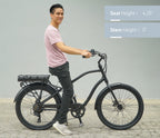 sixthreezero EVRYjourney Men's 26" 500W 7 Speed Electric Hybrid Bicycle — product view 33