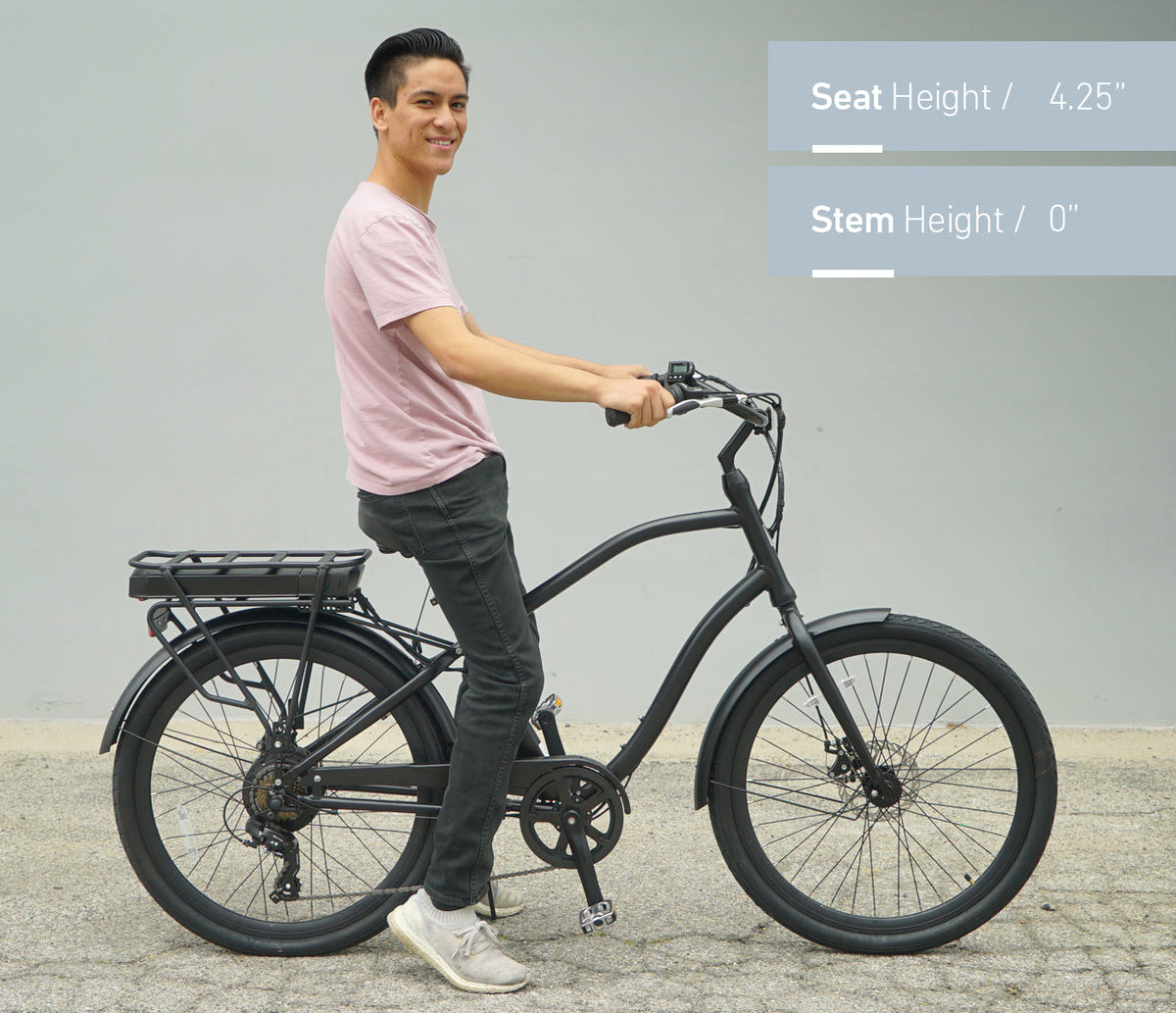 sixthreezero EVRYjourney Men's 26" 500W 7 Speed Electric Hybrid Bicycle — product view 33