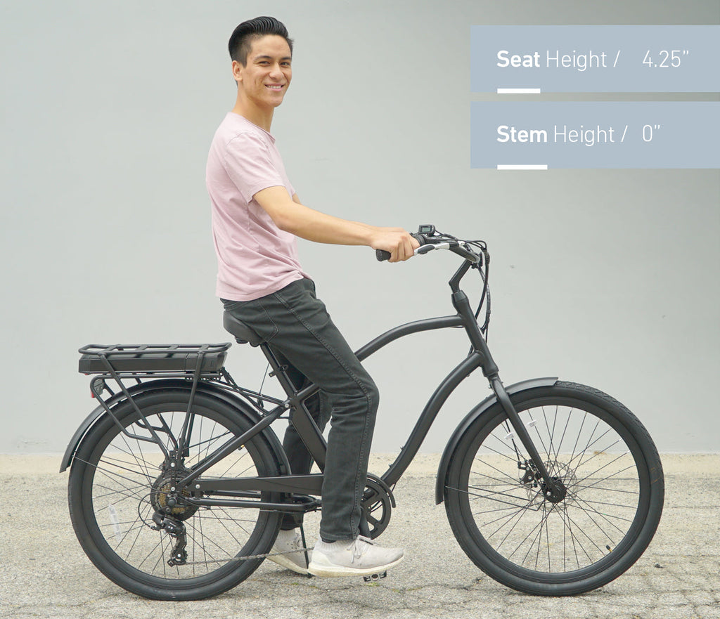 sixthreezero EVRYjourney Men's 26" 500W 7 Speed Electric Hybrid Bicycle — product view 32