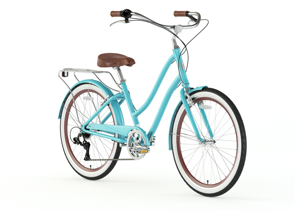sixthreezero EVRYjourney Women's 26" Single Speed Step-Through Touring Hybrid Bicycle — product view 44