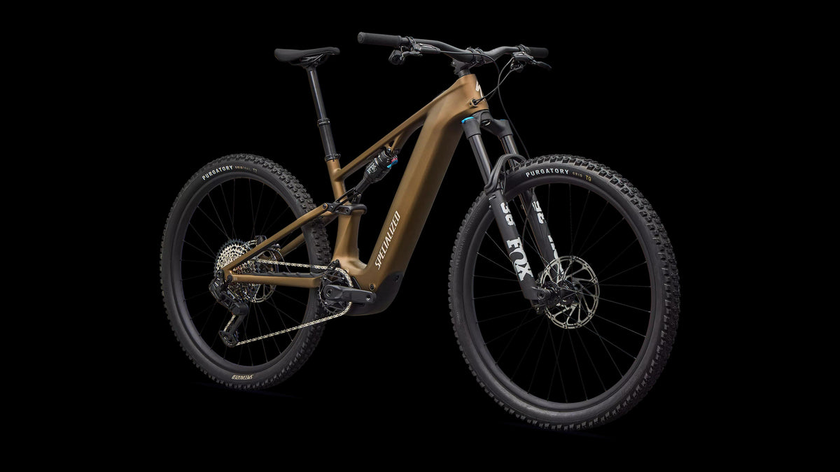 Turbo Levo R Comp (2026) — Satin Burnt Gold Metallic / Sandstone Metallic — detail 20