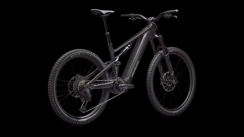 Turbo Levo 4 Alloy (2026) — Gloss Metallic Obsidian / Silver Dust — detail 30