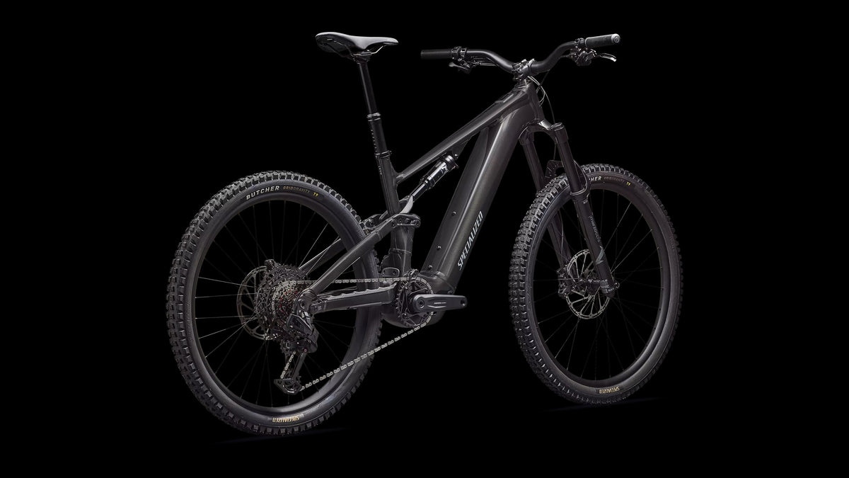 Turbo Levo 4 Alloy (2026) — Gloss Metallic Obsidian / Silver Dust — detail 30