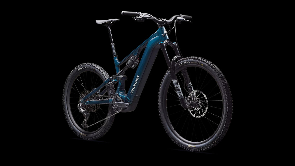 Turbo Levo 4 Comp Alloy (2026) — Gloss Deep Lake Metallic / Dune White — detail 20