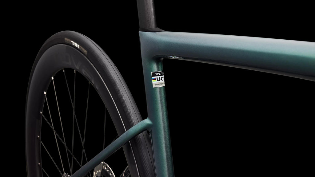 S-Works Tarmac SL8 - Shimano Dura-Ace Di2 (2026) — Gloss Premium Fjord Metallic / White Metallic Silver — detail 120