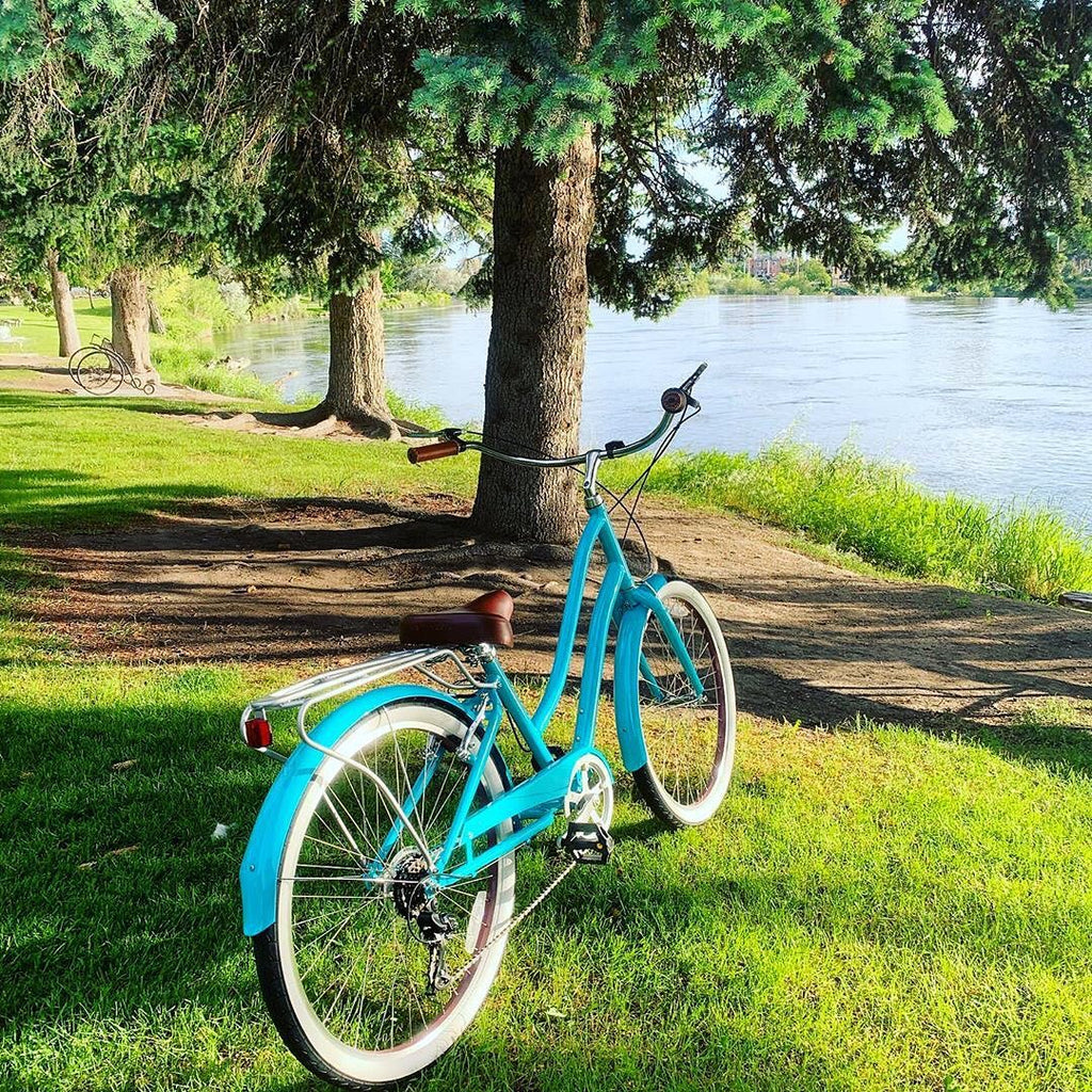 sixthreezero EVRYjourney Women's 26" 7 Speed Steel Step-Through Touring Hybrid Bicycle — product view 219