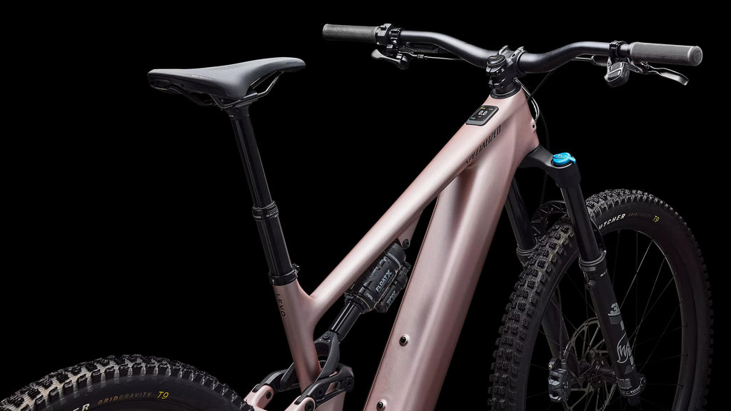Turbo Levo 4 Comp (2026) — Satin Champagne / Metallic Obsidian — detail 40