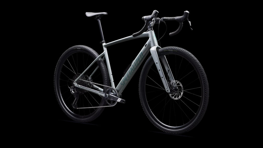 Diverge 4 Comp Alloy - SRAM Apex (2026) — Satin Shadow Silver / Fjord Metallic — detail 20