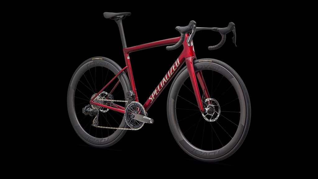 Tarmac SL8 Pro - SRAM Force AXS (2026) — Gloss Red Sky / Chrome — detail 20