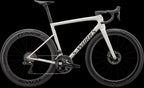 S-Works Tarmac SL8 - Shimano Dura-Ace Di2 (2024) — Satin Fog Tint / Green Ghost Pearl / Red Ghost Pearl Fade — side view