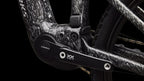 S-Works Turbo Levo R (2026) — Gloss Shadow Silver Blended Speckle Over Carbon / Silver Dust — detail 160