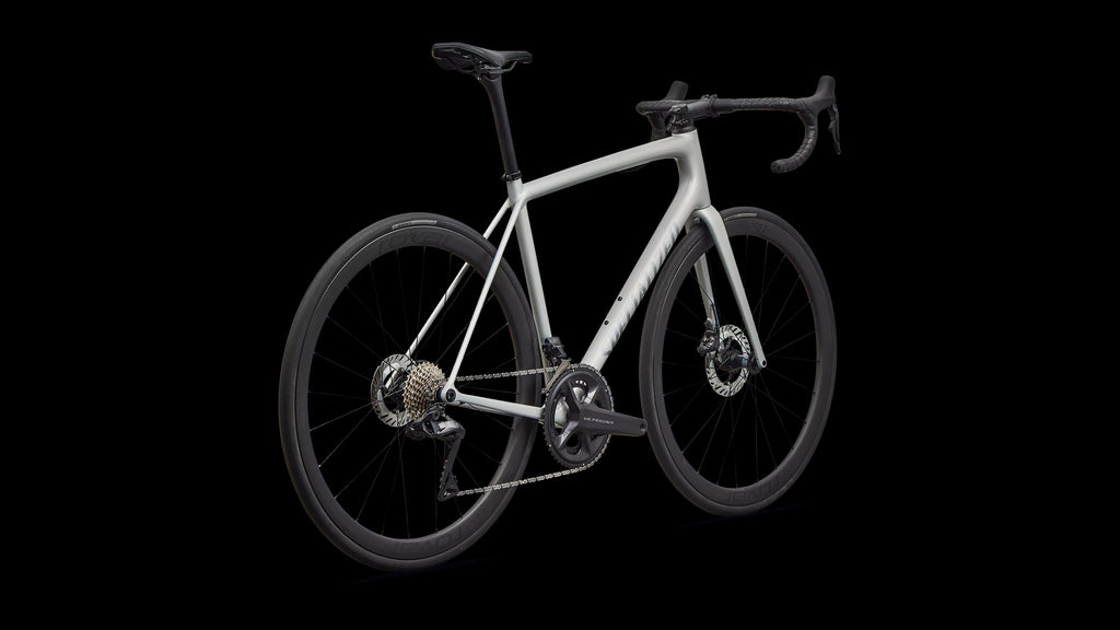 Aethos 2 Expert - Shimano Ultegra Di2 (2026) — Gloss Dolomite Metallic / Blue Pearl Over Shadow Silver — detail 30