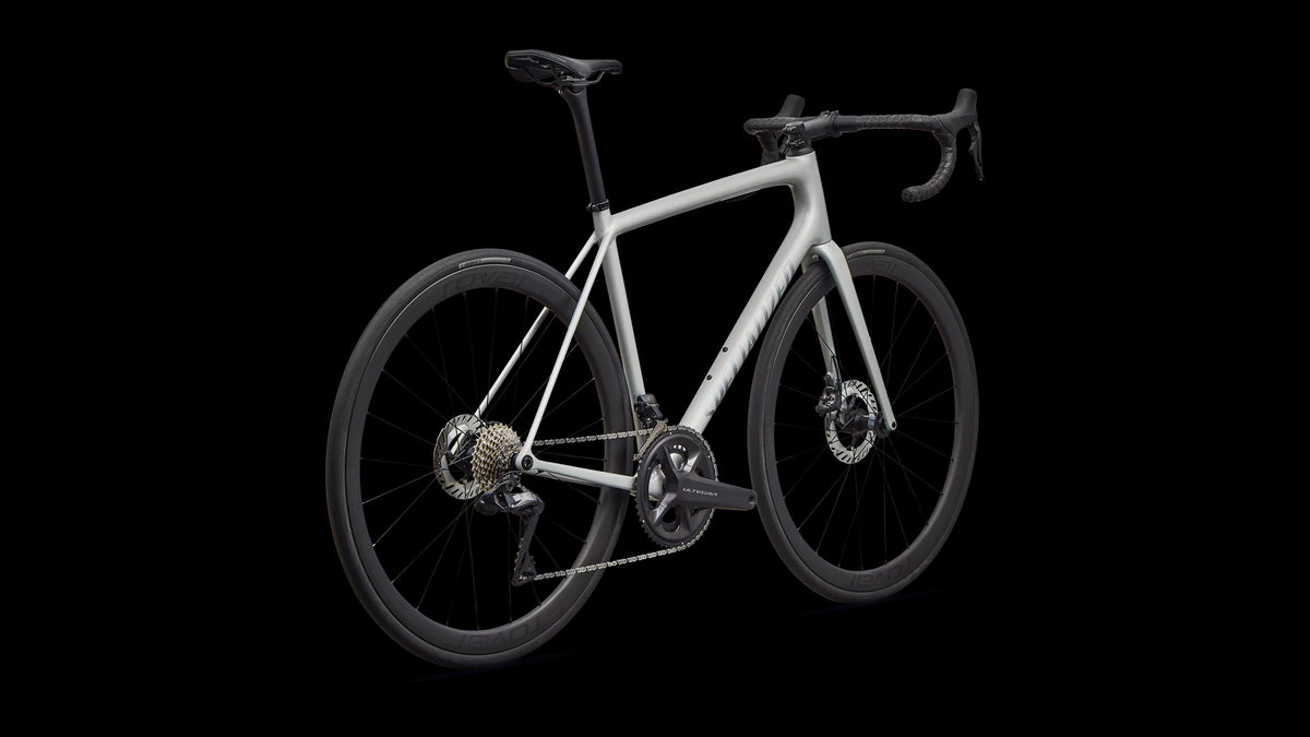 Aethos 2 Expert - Shimano Ultegra Di2 (2026) — Gloss Dolomite Metallic / Blue Pearl Over Shadow Silver — detail 30