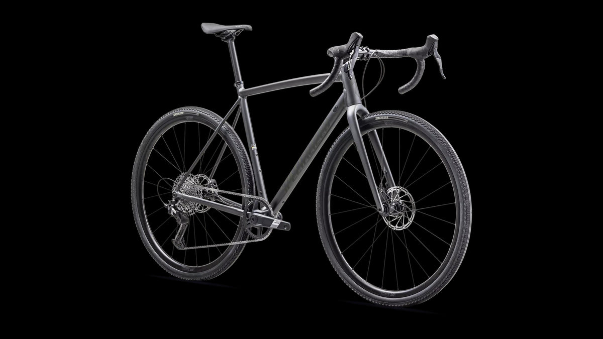 Crux DSW Comp - SRAM Apex XPLR (2025) — Satin Smoke/Oak Green — detail 20