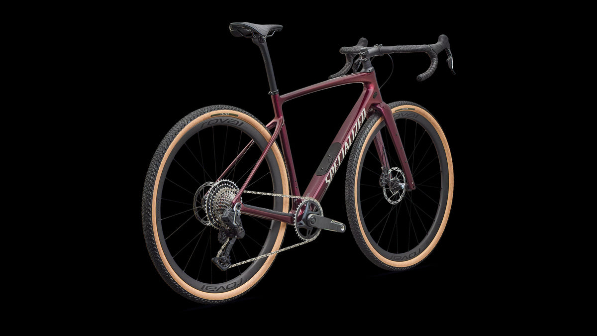 Diverge 4 Pro - SRAM Force XPLR (2026) — Bordeaux Metallic/Pearl/Dolomite — detail 30