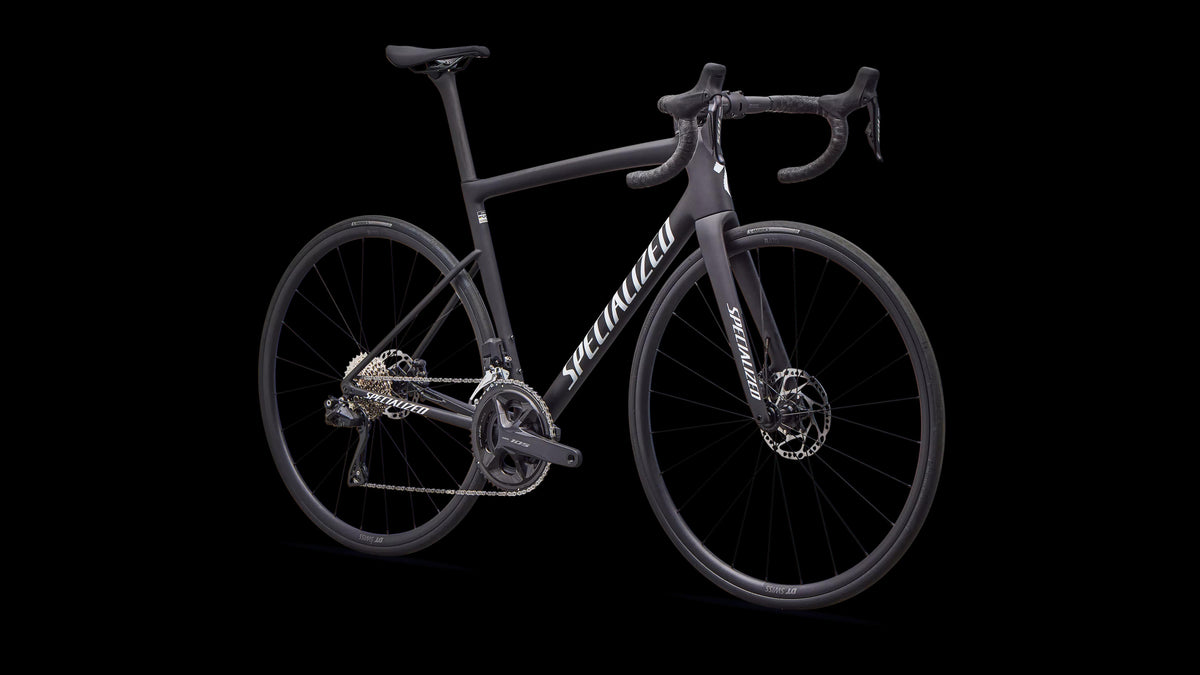 Tarmac SL8 Comp - Shimano 105 Di2 (2026) — Satin Carbon / White — detail 20