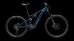 Turbo Levo 4 Comp Alloy (2026) — Gloss Deep Lake Metallic / Dune White — side view
