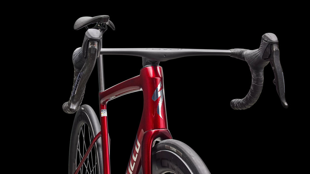 Tarmac SL8 Pro - SRAM Force AXS (2026) — Gloss Red Sky / Chrome — detail 50