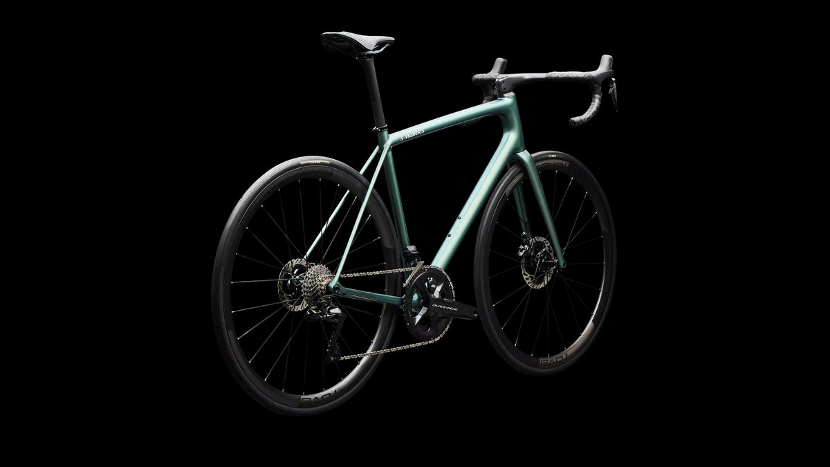 S-Works Aethos 2 - Shimano Dura-Ace Di2 (2026) — Gloss Premium Fjord Metallic / Dolomite Metallic — detail 90