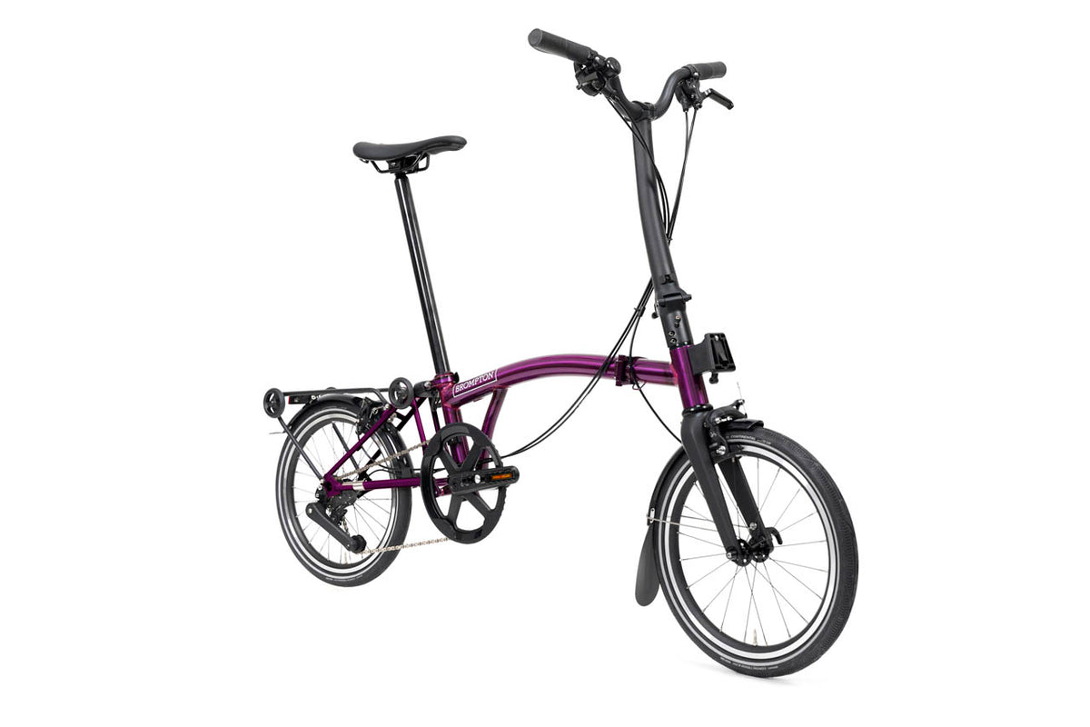 Brompton P Line with Roller Rack - 12-speed — product view 8