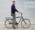 sixthreezero Around the Block Men's 26" 7 Speed Cruiser Bicycle — product view 112