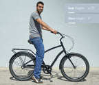 sixthreezero EVRYjourney Men's 26" 7 Speed Steel Touring Hybrid Bicycle — product view 33