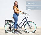sixthreezero EVRYjourney Women's 26" 500W 7 Speed Electric Hybrid Bicycle — product view 65